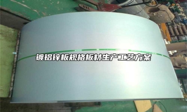 鍍鋁鋅板規格板材生產工藝方案